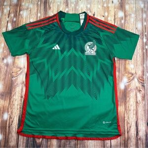Adidas Mexico Soccer Jersey Slim Fit Size Medium